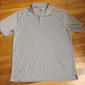 Gray slazenger golf polo
